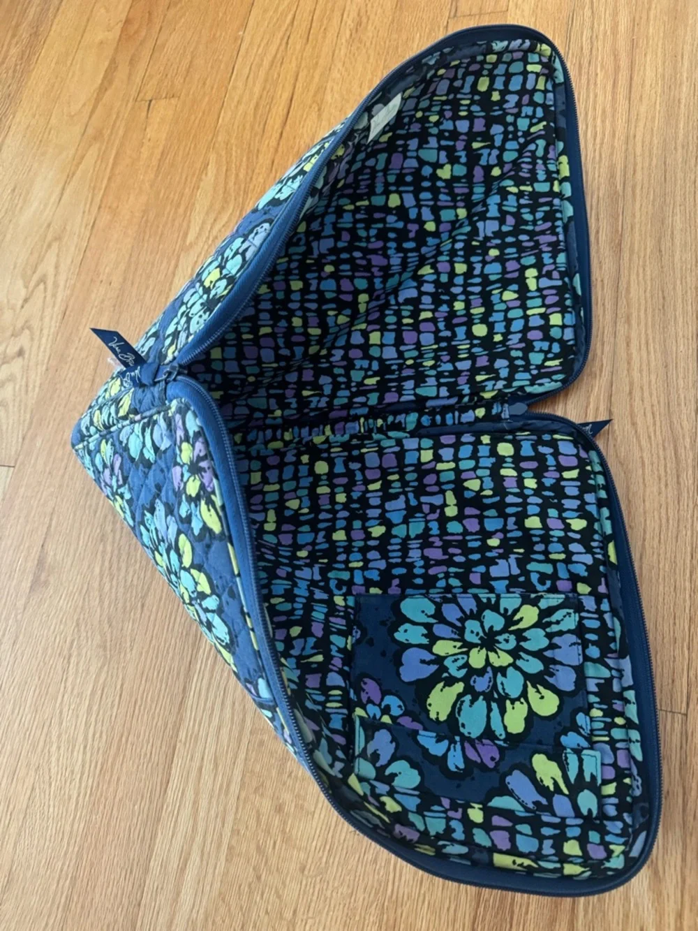 Quilted Vera Bradley laptop case